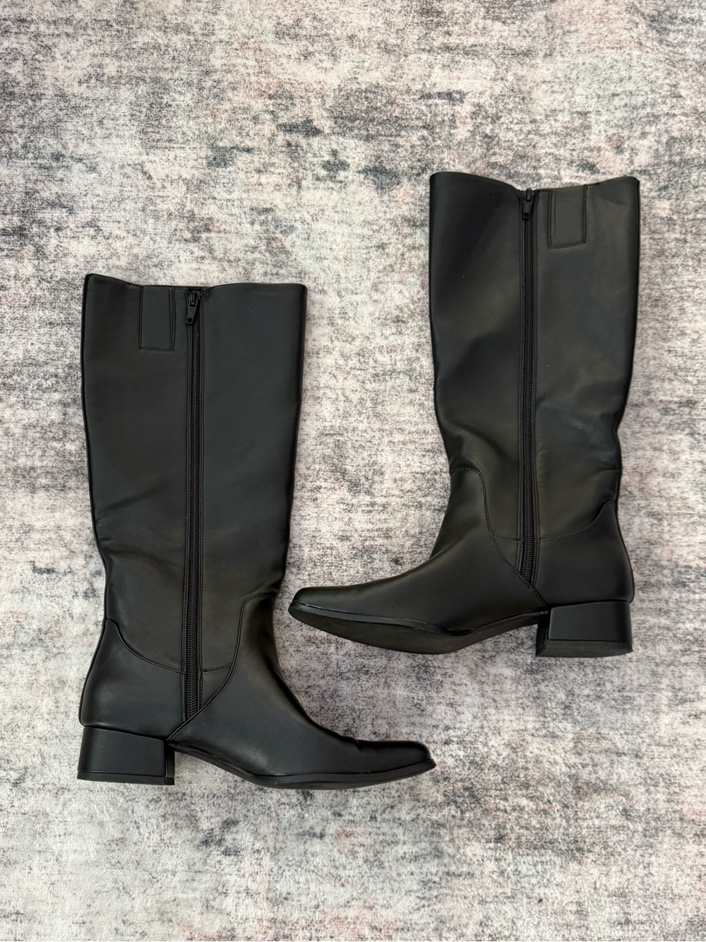 Target Classic Black Knee-High Women's Boots Sz 8 (Worn Once for Costume Party)
